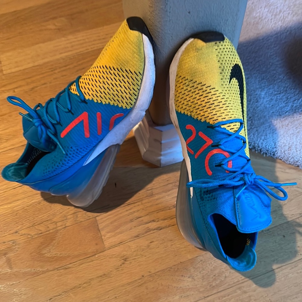 Nike Airmax 270 Flyknit Blue Orbit